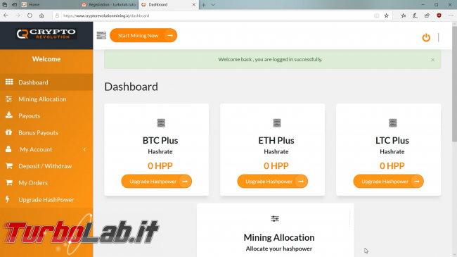 Cloud mining cos'è: video-guida completa iniziare subito (Bitcoin, Ethereum, Litecoin)