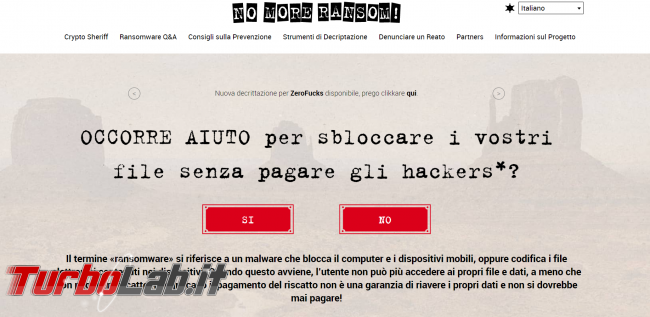 Colpito ransomware? Arrivano nuovi tool non pagare riscatto - FrShot_1569834061
