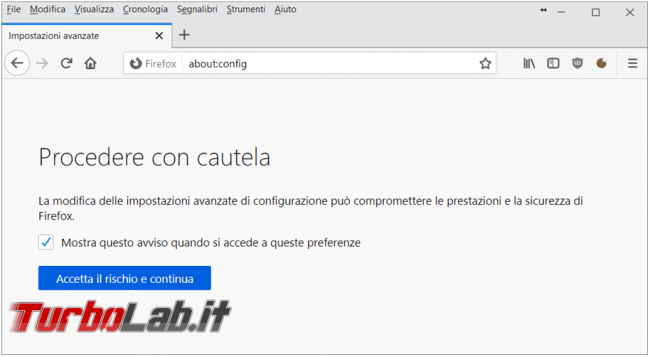 Come abilitare Firefox bloccare siti http reindirizzarli https, quando disponibile, l’estensione https everywhere