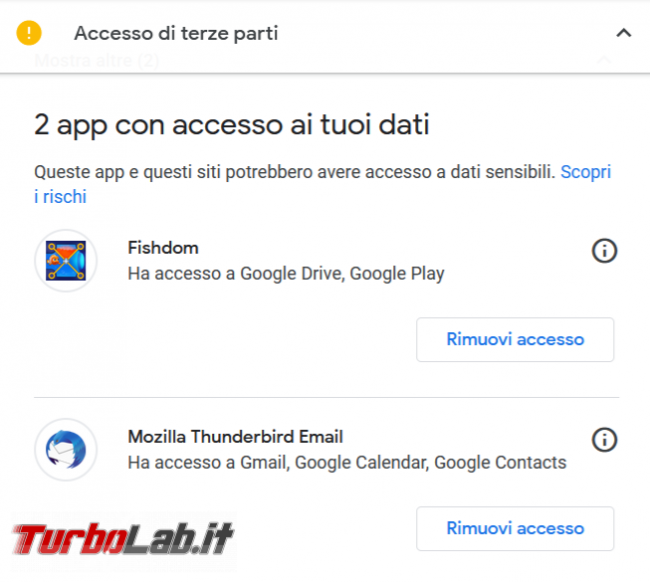 Come abilitare l’accesso Thunderbird Gmail tramite token OAuth 2.0