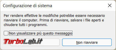 Come abilitare log caricamento driver all’avvio sistema operativo