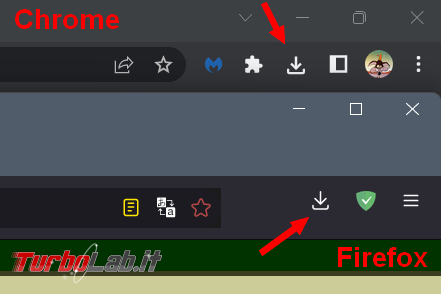 Come abilitare nuovo layout download chrome