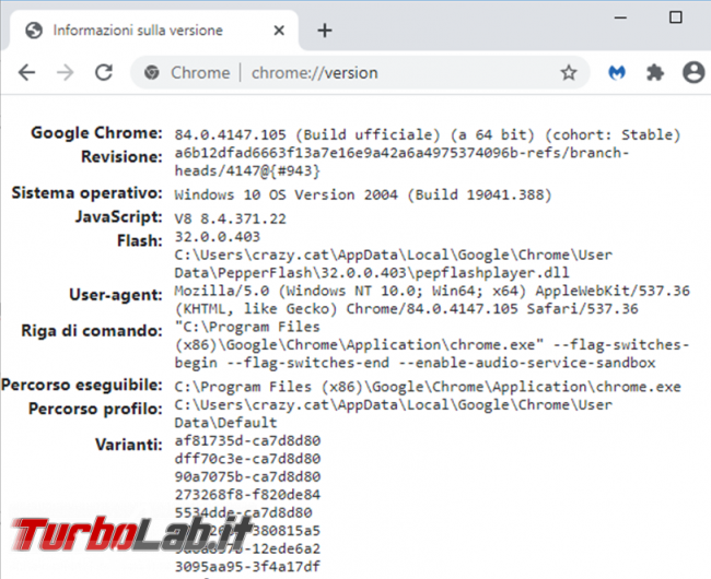 Come accedere pagine nascoste configurazione Chrome, Firefox Microsoft Edge