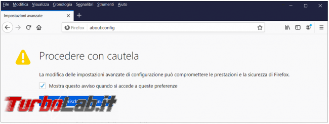 Come accedere pagine nascoste configurazione Chrome, Firefox Microsoft Edge