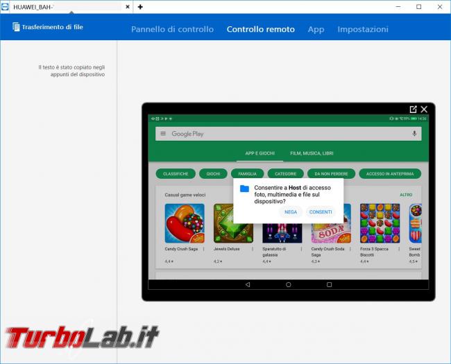 Come accedere remoto dispositivo Android TeamViewer
