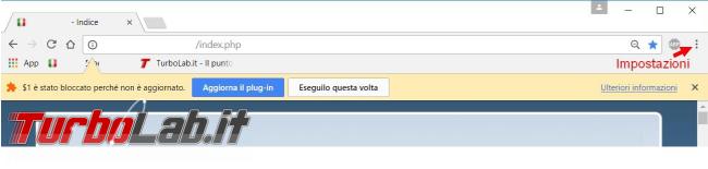 Come aggiornare Flash Player Chrome quando richiede