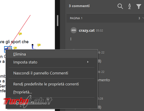 Come aggiungere file audio, commentare, file PDF