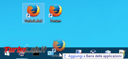 Come aggiungere siti web webapp Barra applicazioni Windows 10 Chrome, Edge Firefox