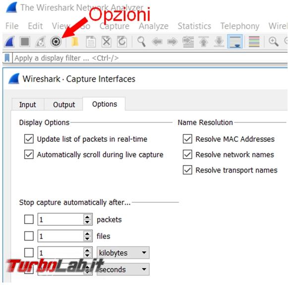 Come analizzare traffico rete Wireshark scoprire connessioni sospette indirizzi non sicuri