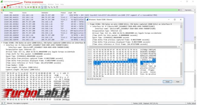 Come analizzare traffico rete Wireshark scoprire connessioni sospette indirizzi non sicuri