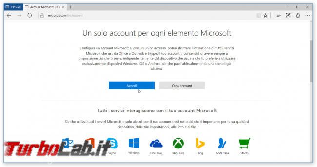 Come aprire PC Windows 10 pagina web visualizzata smartphone Android (&quot;Continua PC&quot;) - Microsoft account