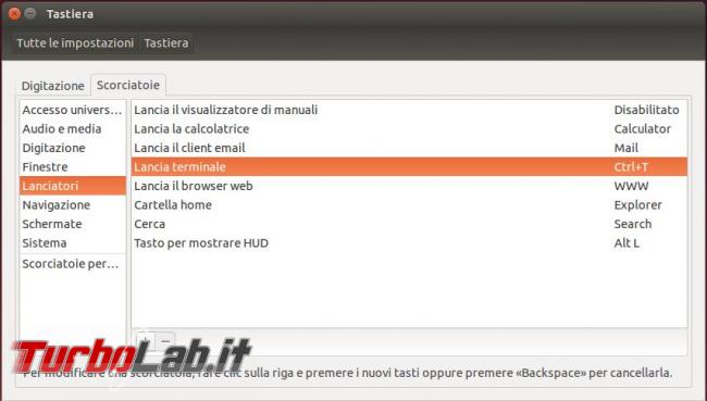 Come aprire terminale Ubuntu