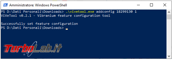 Come attivare/disattivare banner utente impostazioni Windows 10