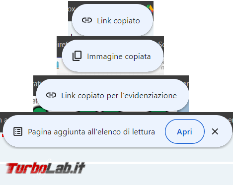 BeliceWeb.it - Come attivare/disattivare le notifiche (toast) per le azioni utente di Google Chrome 130
