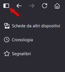 Come attivare/disattivare nuova barra laterale Firefox 133