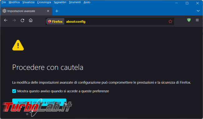 Come attivare l’anteprima tab aperti Firefox 123