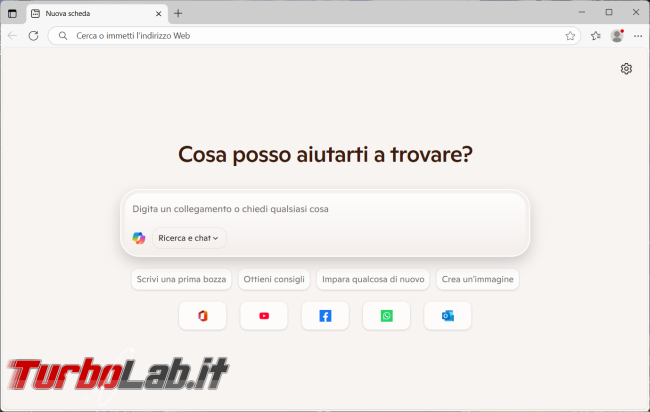 Come attivare modalità Copilot Microsoft Edge