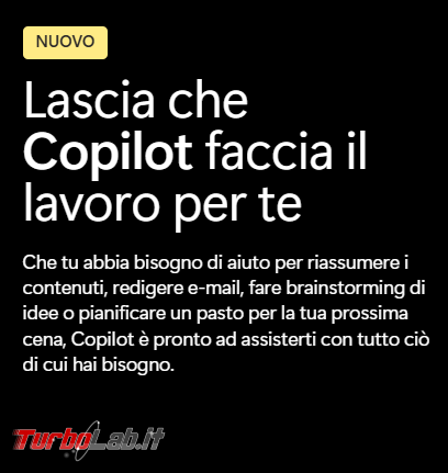 Come attivare modalità Copilot Microsoft Edge