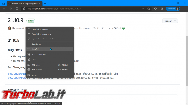 Come attivare nodo Ethereum: guida Besu (installazione configurazione) Linux (Ubuntu)