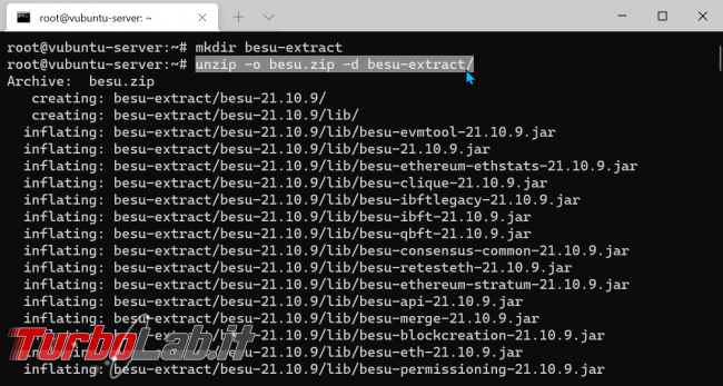 Come attivare nodo Ethereum: guida Besu (installazione configurazione) Linux (Ubuntu)