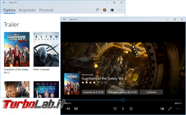 Come attivare Windows Sonic ed ottimizzare resa sonora Windows 10 Audio Surround spaziale - windows 10 film e tv trailer