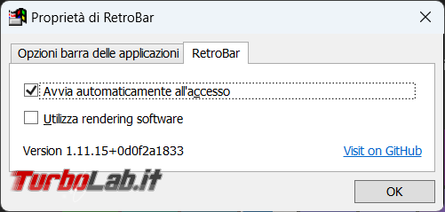 Come avere barra applicazioni retrò Windows più recenti grazie Retrobar