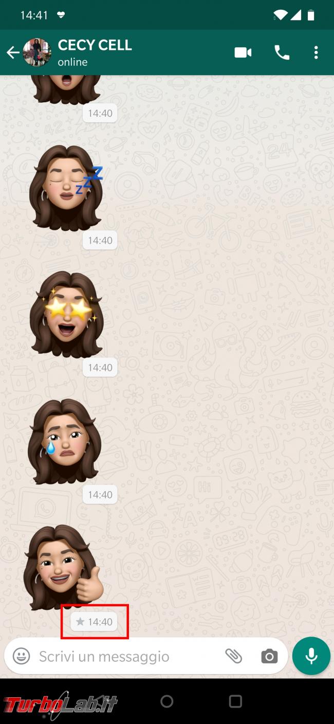 Come avere memoji iPhone Android (WhatsApp)