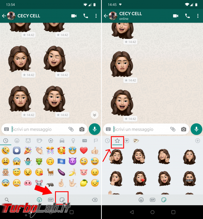Come avere memoji iPhone Android (WhatsApp)