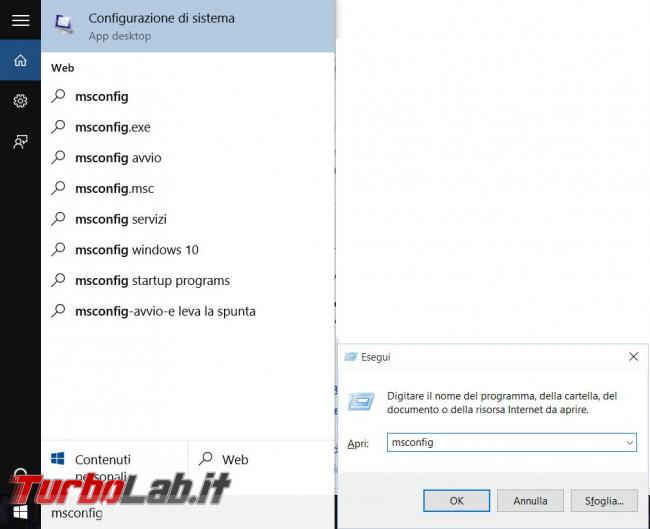 Come avviare computer modalità provvisoria Windows 10