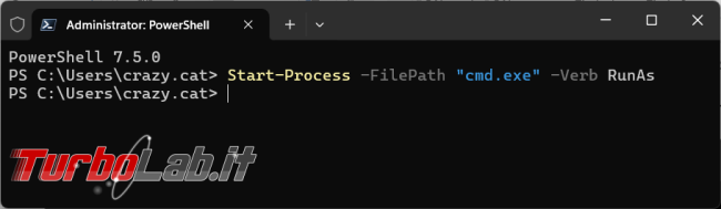 Come avviare processi Start-Process PowerShell