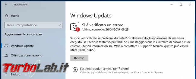 Come bloccare aggiornamenti automatici Windows 10 (disattivare Windows Update)