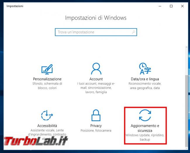 Come bloccare aggiornamenti P2P Windows 10
