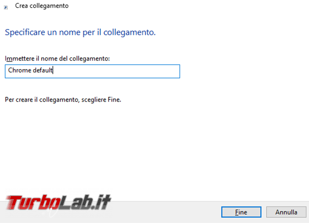 Come cambiare browser predefinito riga comando