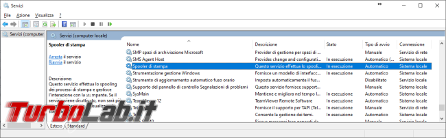come Cancellare code stampa bloccate