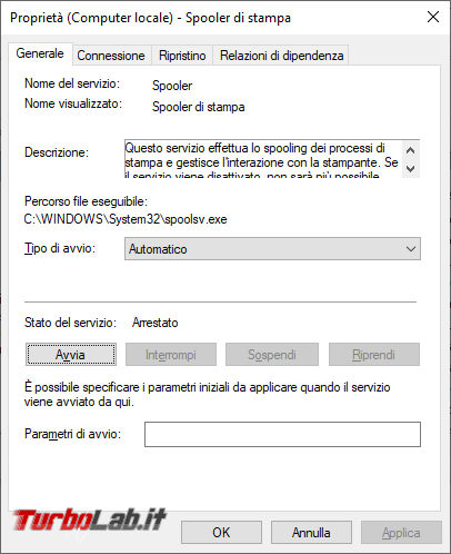 come Cancellare code stampa bloccate