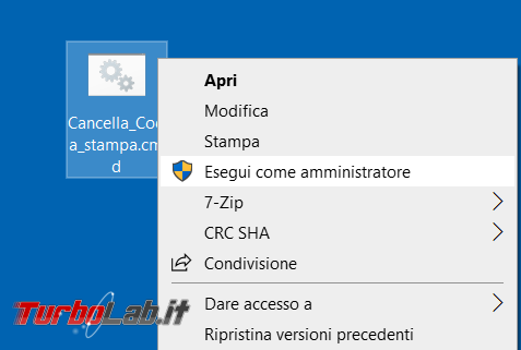 come Cancellare code stampa bloccate