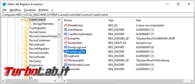 Come cancellare file DumpStack.log.tmp disco C