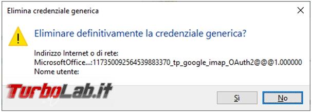 Come cancellare password memorizzate Outlook Skype Business se non vi lasciano più accedere