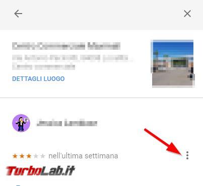 Come cancellare proprie recensioni valutazioni Google