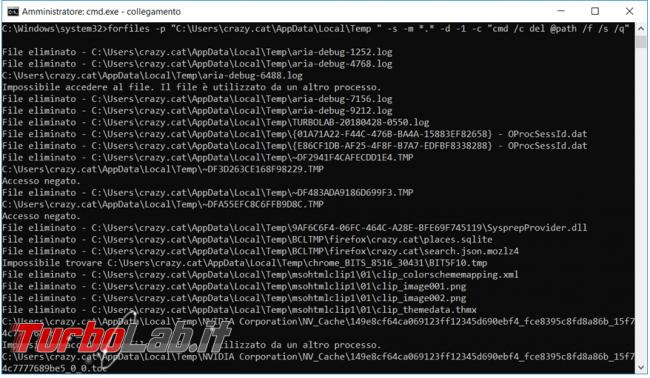 Come cancellare, Windows 10, file più vecchi certa data riga comando powershell