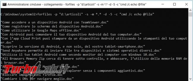 Come cancellare, Windows 10, file più vecchi certa data riga comando powershell