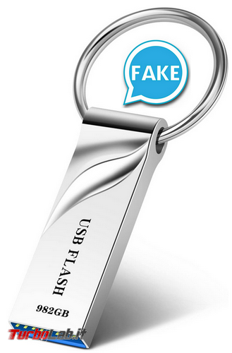 Come capire se dimensioni pendrive sono reali meno