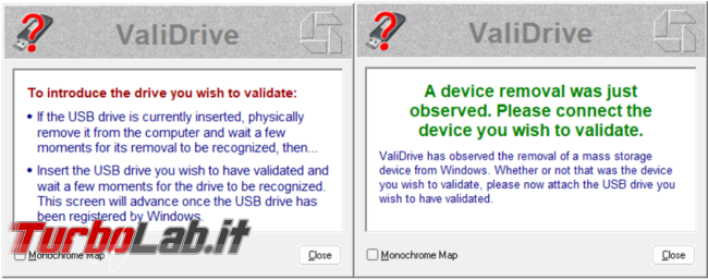 Come capire se dimensioni pendrive sono reali meno