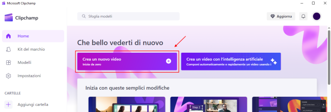 Come cercare parole file audio video Clipchamp SRTpage
