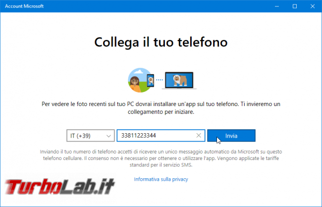 Come collegare PC Windows 10 telefono (smartphone) Android: guida rapida &quot;Connessione guidata cellulare&quot; - Mobile_zShot_1534338000