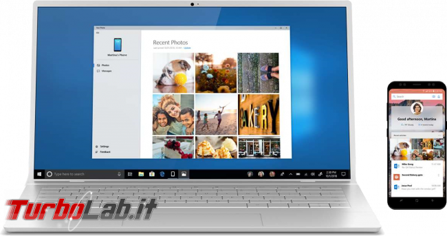 Come collegare PC Windows 10 telefono (smartphone) Android: guida rapida &quot;Connessione guidata cellulare&quot; - your phone spotlight