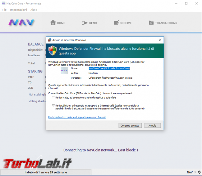 Come comprare NAV Coin guadagnare quando lasciamo acceso PC: guida completa NAV Coin Core (wallet)