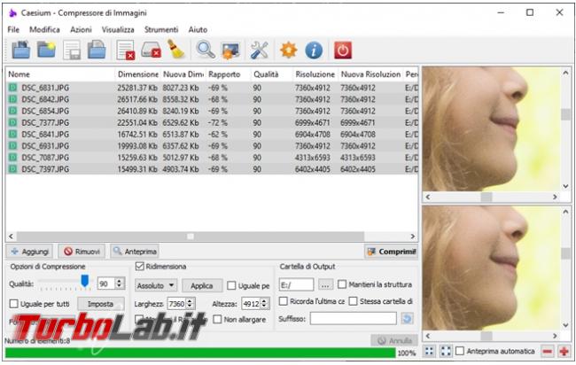 Come comprimere immagini ridurne dimensioni senza perdere (troppa) qualità