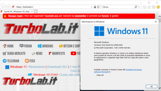 Come continuare utilizzare Internet Explorer 11 Windows 10 11