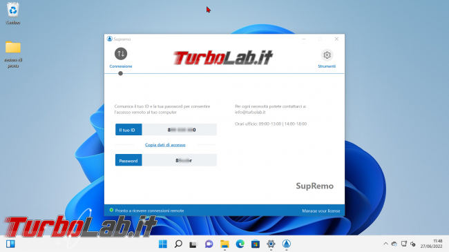 Come controllare PC Windows lontano: guida Supremo (assistenza, controllo, accesso remoto) (video) - zShotVM_1656323328